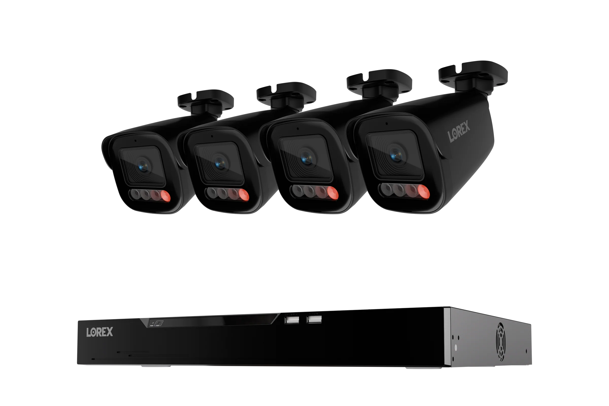 Lorex Connect X Series 4K 16-Channel Wired NVR System with X5 Bullet Security Cameras - 4TB