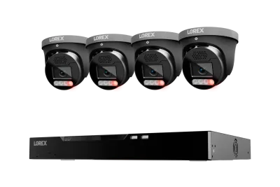 Lorex Connect X Series 4K 16-Channel Wired NVR System with X5 Turret Security Cameras - 4TB