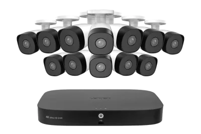 Lorex Classic Fusion Series 4K 20-kanałowy (16 przewodowych + 4 Fusion Wi-Fi) system DVR 1TB z analogowymi kamerami 1080p Bullet