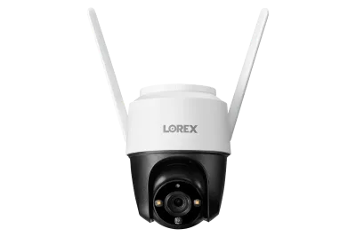 Kamera Keamanan Wi-Fi Luar Ruangan Pan-Tilt 2K Lorex (Paket 2)