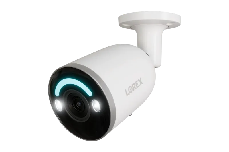 Caméra de sécurité filaire IP Bullet 4K Lorex H12 avec éclairage de sécurité intelligent et détection de mouvement intelligente