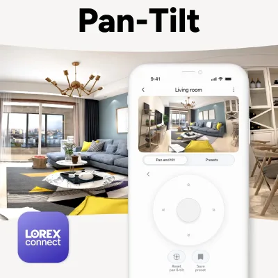 Lorex Connect 2K Wi-Fi indendørs pan-tilt-kamera