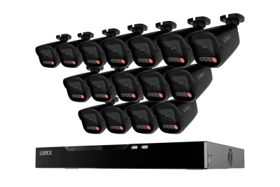 Lorex Connect X Series 4K 16-Channel Wired NVR System with X5 Bullet Security Cameras - 4TB