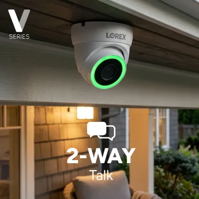 Lorex Connect (Nuova App) | Serie V | Sistema NVR 8Ch 4K | 3 Telecamere Dome PoE V5