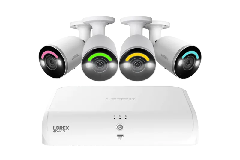 Lorex Fusion Series 4K 16-kanaligt trådbundet system (8 trådbundna + 8 Fusion Wi-Fi), 2TB med H12 trådbundna 4K IP-kuldkameror
