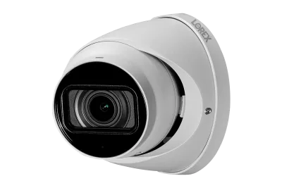 Lorex Sistem NVR Kabel 4K (Berkapasitas 32 Kamera) 6TB dengan Tiga Kamera Turret IP Nocturnal 3 Berfitur Lensa Varifocal Motorized dan Perekaman 30FPS