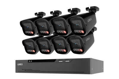 Lorex Connect X Series 4K 8-Channel Wired NVR System with X5 Bullet Security Cameras - 2TB
