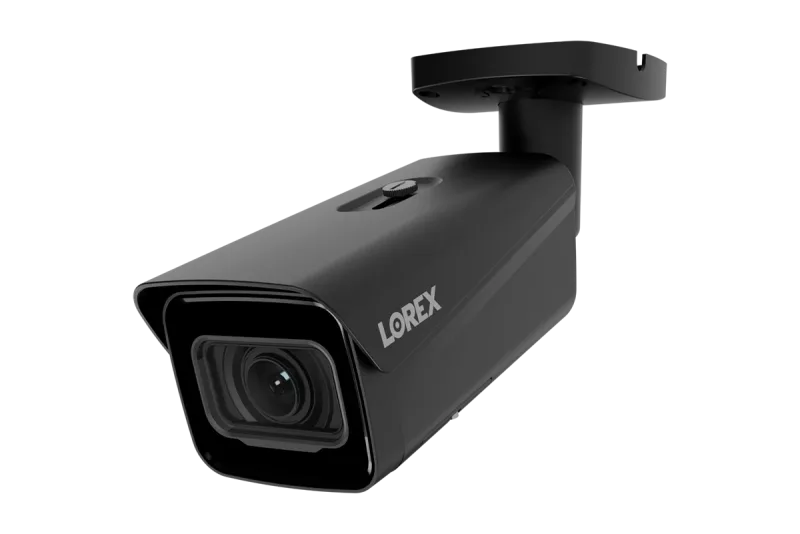Caméra de sécurité filaire IP bullet 4K Nocturnal Series N4 Lite avec objectif varifocal motorisé, enregistrement en temps réel à 30 FPS et protection anti-vandalisme IK10