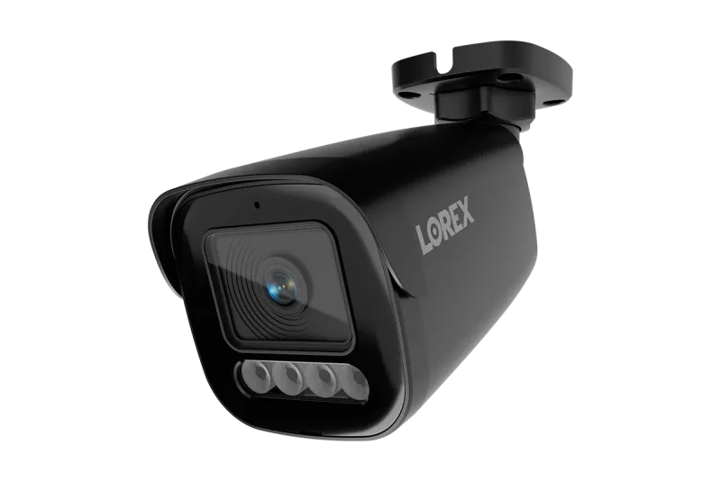 Caméra bullet PoE varifocale motorisée Lorex Connect X3 4K avec dissuasion active - Noir/Blanc