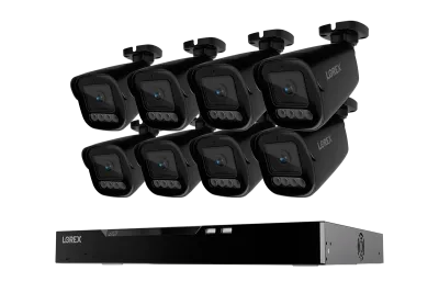 Lorex Connect X Series 4K 16-kanals kablet NVR-system med X3 bullet-sikkerhedskameraer - 4TB