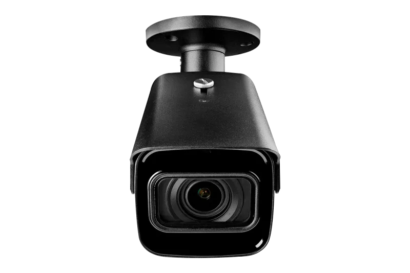 Sistema NVR cablato Lorex 4K (fino a 16 telecamere) 4TB con 3 telecamere Smart IP Bullet Nocturnal con obiettivo varifocale motorizzato