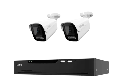 Sistema NVR cablato Lorex Connect X Series 4K a 8 canali con telecamere di sicurezza X3 Bullet - 2TB