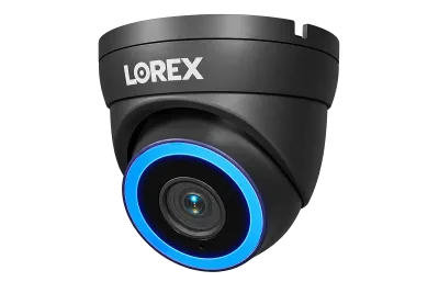 Lorex Connect V7 4K PoE Turret-kamera med Color Night IQ+ - Hvid/Sort
