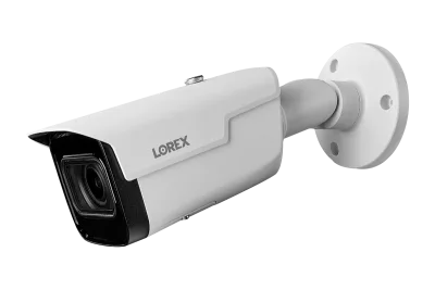 Sistema NVR cablato Lorex 4K (fino a 16 telecamere) 4TB con 3 telecamere Smart IP Bullet Nocturnal con obiettivo varifocale motorizzato