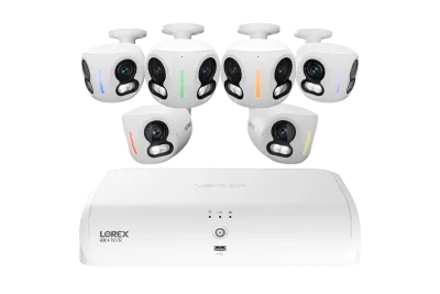 Lorex Classic Fusion Series 4K+ 16-kanavainen 2TB langallinen NVR-järjestelmä 4K IP-kaksoisobjektiivikameroilla