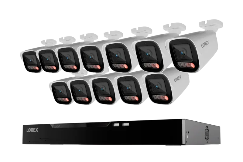 Lorex Connect X Series 4K 16-Channel Wired NVR System with X5 Bullet Security Cameras - 4TB
