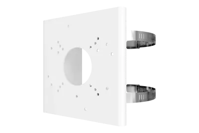 Pole Mount Bracket for Motorized Varifocal and Dual-Lens Cameras (Metal)
