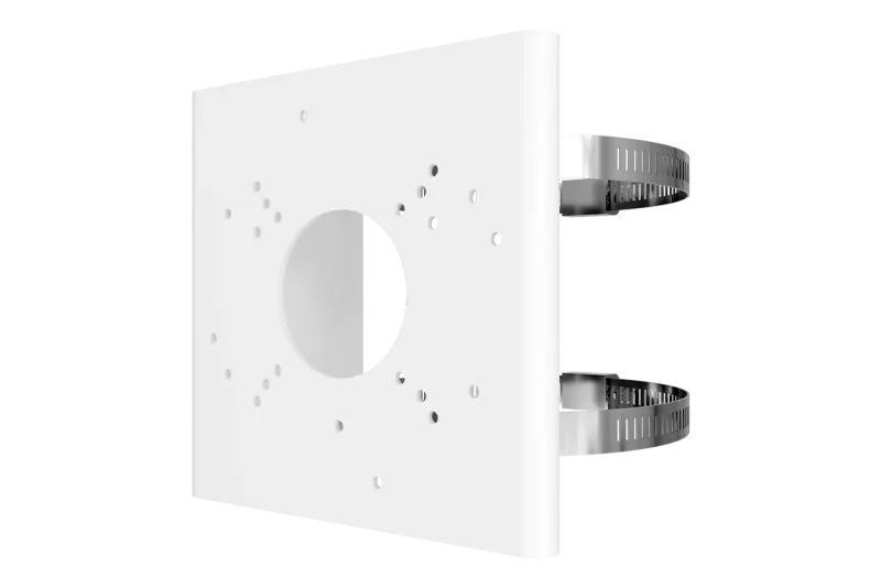 Pole Mount Bracket for Motorized Varifocal and Dual-Lens Cameras (Metal)