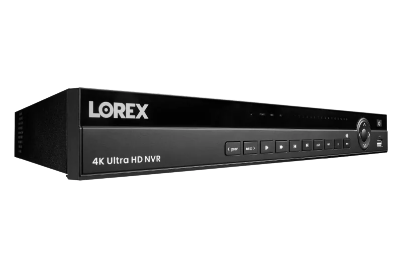 Lorex 4K (32 Camera Capable) Elite Series 6TB NVR with 16 Channel PoE Switch
