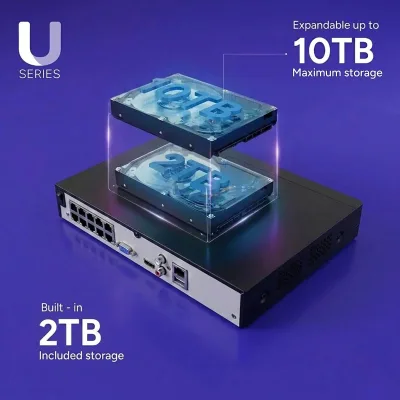 Lorex Connect (nowa aplikacja) | Seria U | 8-kanałowy system NVR 4K | 3 kamery tubowe