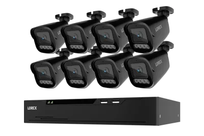 Sistema NVR cablato Lorex Connect X Series 4K a 8 canali con telecamere di sicurezza X3 Bullet - 2TB