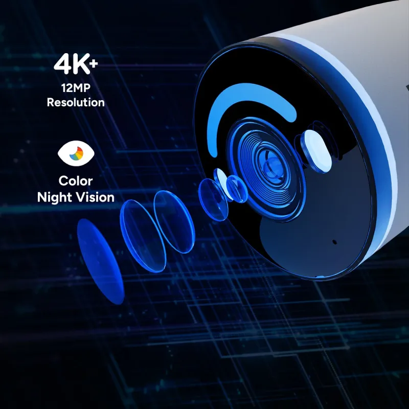 Lorex Cámara tipo bala PoE con IA 4K+ Classic con detección de personas y vehículos