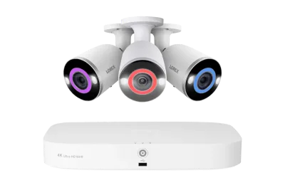 Lorex 4K 16 kameraa tukeva (8 johdollista ja 8 Fusion Wi-Fi) 2 Tt johdollinen NVR-järjestelmä ja 3 luotikameraa älykkäällä turvavalaistuksella - Amazon