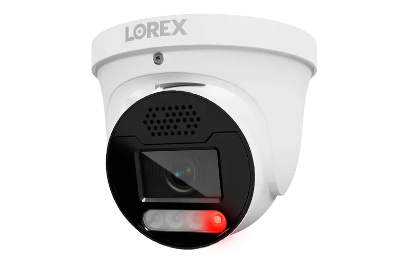 Caméra tourelle PoE 4K Lorex Connect X5 avec Color Night IQ+ - Blanc/Noir