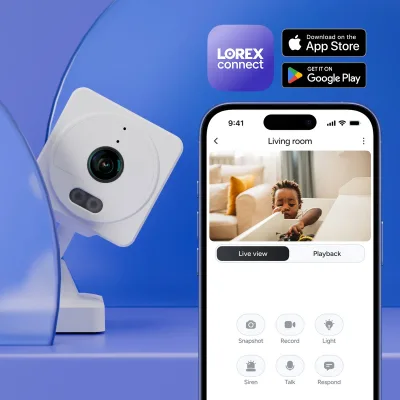 Cámara Wi-Fi de interior Lorex Connect 2K