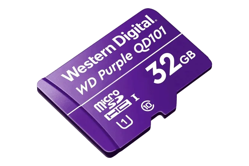 Scheda microSD da 32 GB (grado sorveglianza)