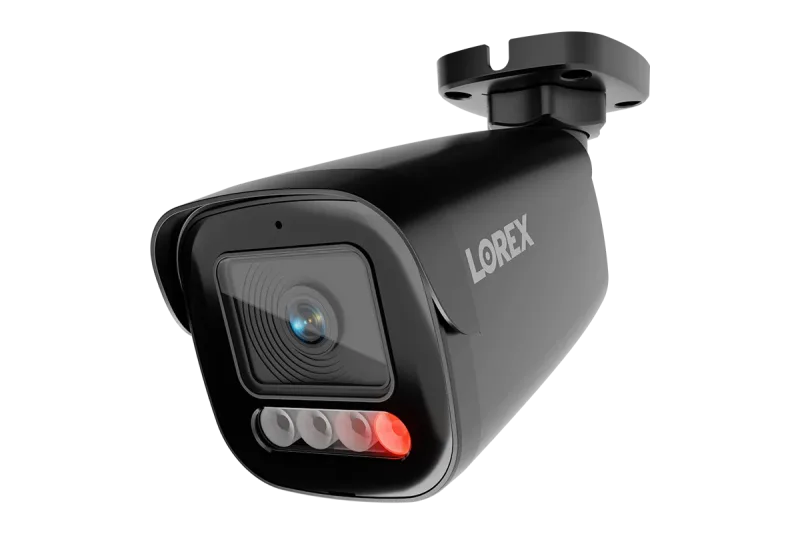 Caméra balle PoE Lorex Connect X5 4K avec Color Night IQ+ - Blanc/Noir
