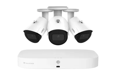 Lorex Fusion Series NVR med tre IP-kulkameraer – 4K 16-kanals 2TB kablet system – Amazon