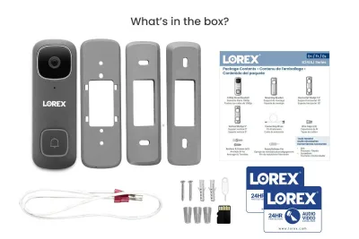 Lorex 1080p langallinen videuovikello Wi-Fi-kaiuttimella (Amazon)