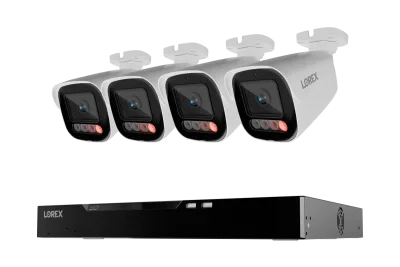 Lorex Connect X Series 4K 16-Channel Wired NVR System with X5 Bullet Security Cameras - 4TB