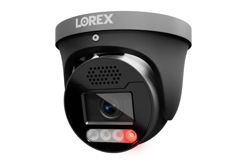 Caméra tourelle PoE 4K Lorex Connect X5 avec Color Night IQ+ - Blanc/Noir