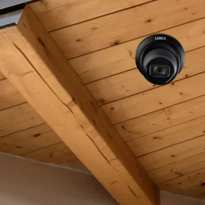 Lorex Fusion 시리즈 4K 16 카메라 지원(유선 또는 Fusion Wi-Fi) 4TB 유선 NVR 시스템 + A14 IP Turret 카메라