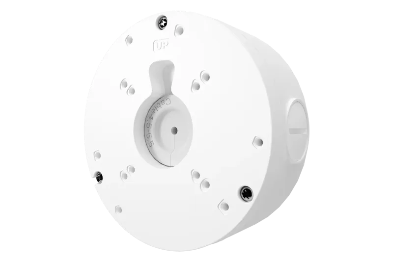 Round Junction Box for Fixed-Lens Cameras (Metal)