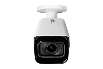 Sistema NVR con cable Lorex 4K (compatible con 16 cámaras) de 6TB con 3 cámaras IP tipo bala inteligentes Nocturnal con objetivo varifocal motorizado