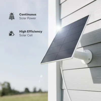 Lorex 4K Spotlight Battery Wi-Fi Security Camera with 7W Solar Panel