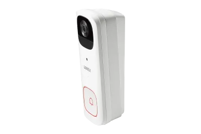 Videoportero Wi-Fi Lorex 2K (a batería) con timbre Wi-Fi Chimebox (32GB)