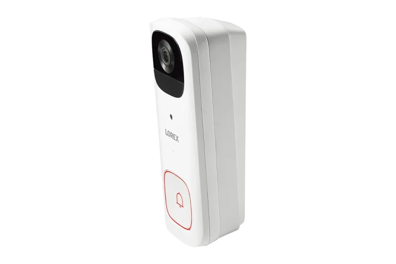 Videoportero Wi-Fi Lorex 2K (a batería) con timbre Wi-Fi Chimebox (32GB)