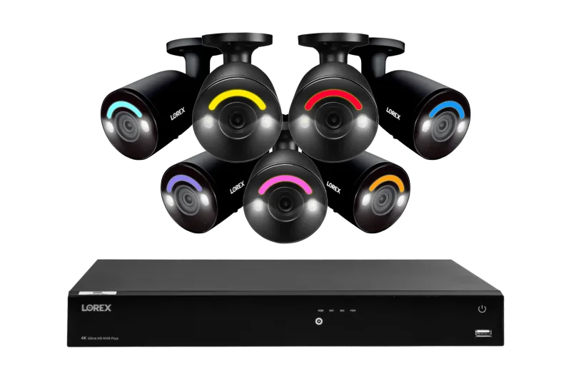 Lorex Fusion 4K 16 Camera Capable (16 Wired or Wi-Fi) 4TB Wired NVR System with Seven H14 IP Bullet Cameras - Amazon