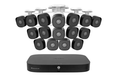 Lorex Classic Fusion Series 4K 20-kanałowy (16 przewodowych + 4 Fusion Wi-Fi) system DVR 1TB z analogowymi kamerami 1080p Bullet