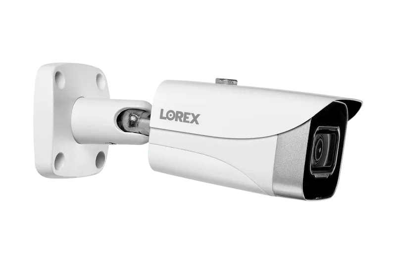 Lorex 4K 16-kamera kapacitet (8 kablede + 8 Fusion Wi-Fi) 2TB NVR-system med 6 bulletkameraer