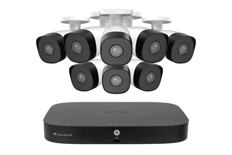 Lorex Classic Fusion Series 4K 20-Channel (16 Wired + 4 Fusion Wi-Fi) 1TB DVR Wired System with 1080p Analog Bullet Security Cameras