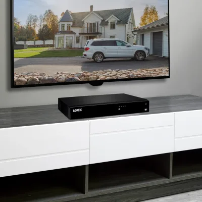 Lorex 4K Fusion 4TB Sistem NVR Berkabel dengan Enam Kamera IP Bullet 4K dan Dua Kamera IP Dome 4K