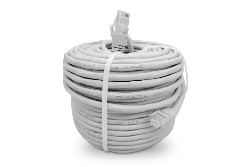 60ft Cat5e Network Ethernet Cable for IP Security Cameras