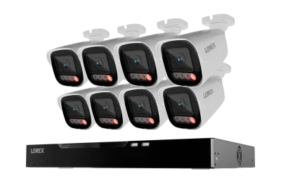 Lorex Connect X Series 4K 16-Channel Wired NVR System with X5 Bullet Security Cameras - 4TB