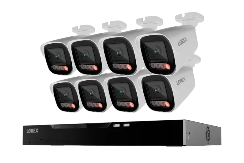 Lorex Connect X Series 4K 16-Channel Wired NVR System with X5 Bullet Security Cameras - 4TB
