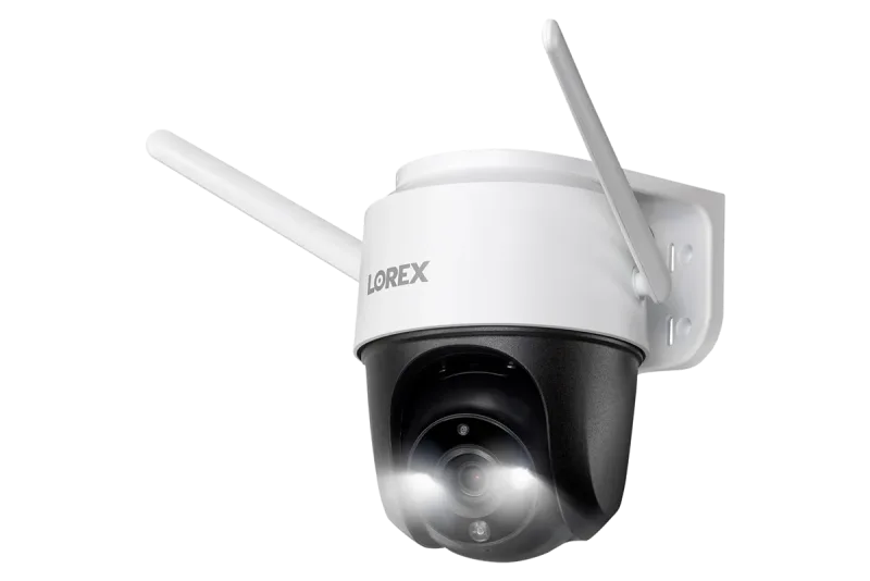 Caméra de sécurité Wi-Fi extérieure panoramique-inclinable Lorex 2K (32 Go) - Amazon
